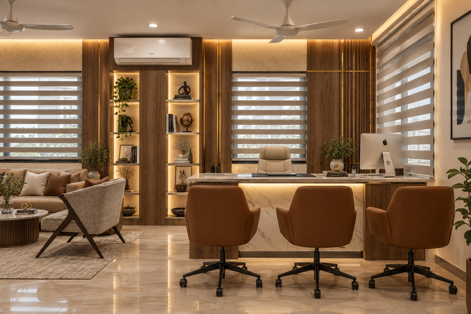 Workspace Suite interior detail